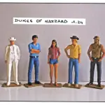 Dukes of Hazard - 7 Figure Set - 1:24 1:18