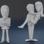 BEWITCHED - 7 Figures Set - 1:24 1:18