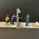 Lost in Space - Robinson Family - HUNGRY SEA Scene - 1:24
