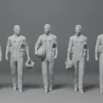 TOP GUN - MAVERICK - 14 Figure Set - 1:18