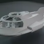 Fantastic Voyage Proteus 10" Submarine - Plus 14 Figure Set