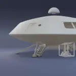 Lost In Space Jupiter 2 Chariot Ramp Space Pod Hatch Cargo Lift