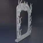 Lost In Space - The Magic Mirror - 3 Piece Set Judy Penny Mirror - 1:24