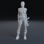 TERMINATOR 2 Arnold John Motorcycle Sarah T-1000 - 6 Figure Set 1:24