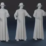 Lost In Space - The Saticons - 3 Figure Set - 1:24