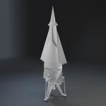 Planet of the Apes Beneath Icarus - Launch or Crash Base with 2 figures
