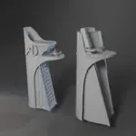 Share Marvel Avengers Stark Tower and Avengers Tower with 2 Quinjets 6 inches 3D print