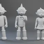 Astro Boy and Astro Girl 5 Figures