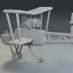 Dick Dastardly - Flying Machines - 4 Piece Set