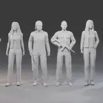 LOST - TV SHOW CAST Collection - 46 Figures - 1:24 1:18