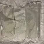 IDEAL CAPTAIN ACTION SILVER STREAK 2 Engine Covers - CLEAR - 3D Printed - REPROS