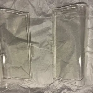 IDEAL CAPTAIN ACTION SILVER STREAK 2 Engine Covers - CLEAR - 3D Printed - REPROS