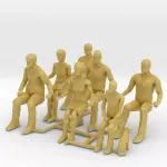 Land of the Giants - 1:64 1:43 1:32 - Steve Dan Valerie Mark Betty Fitzhugh - Stand or Seated