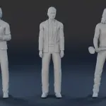 Christine Movie 11 Figures 3D Print Arnie Leigh Dennis (x3) Junkins George 1:18 1:24