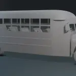 The Partridge Family Bus - 10" 6 Piece Bus and 7 FIGURES - 1:35