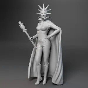 Lost In Space Alien Women Noble Niolani 1:35 1:24 3D Printed