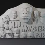MAD MONSTER PARTY - 14 FIGURE SET - RANKIN BASS - 1:18