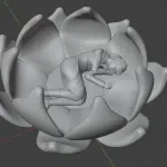 Lost In Space - Judy Robinson - Attack of the Plants - 1:24 - Hinged Set