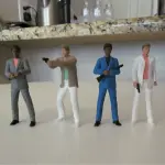 MIAMI VICE - Sonny Ricardo GINA TRUDY - 10 Figure Set - 1:24