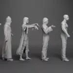 Doc Savage - 12 Figure Set - 1:18 (4")