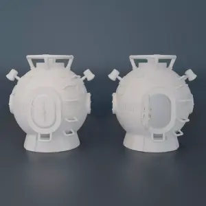 VOYAGE TO THE BOTTOM OF THE SEA - 4 Piece Set - 2 DIVING BELLS - MINI SUB - MISSILE
