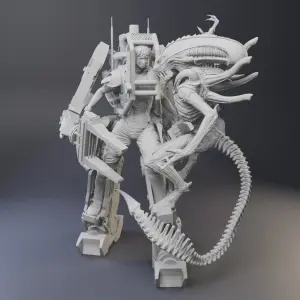 Alien Ripley 5 Figure Set Loader Astronaut Flight Battle Newt 1:24