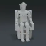 Lost In Space Jupiter 2 - Lower-Level 5 Piece Seat Set - Polar Lights or 1:35