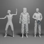 Star Trek TOS - 6 Figures - Set 13 1:32