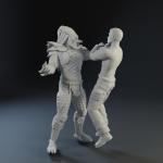 Predator - Dutch captured by the Predator - 1:35 1:24