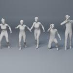 Lost in Space - Cyclops Formation - 7 Figure Set - Bonus Figures 1:35 1:24