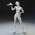 American Graffiti - Roller Skate Diner Waitress - 1:35 1:24 1:18