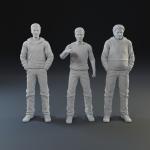 Christine Movie 11 Figures 3D Print Arnie Leigh Dennis (x3) Junkins George 1:18 1:24