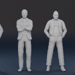 A-TEAM - 4 FIGURE SET - 1:24