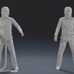 Planet of the Apes - Caesar Chains Weapons - 4 Figure Set - Bonus Armando - 1:35 1:24