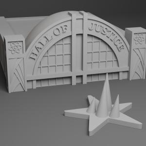 Justice League Hall of Justice Headquarters