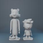Calvin and Hobbes -Statue OR Bust - 1:18