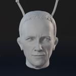 My Favorite Martian - Martin - Head Sculpt