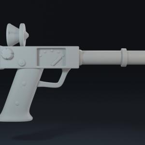 Captain Action - Laser Pistol - Various Sizes