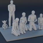 Lost In Space - Robinson Family Praying Together - 1:24