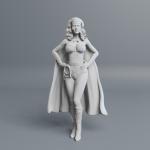 Wonder Woman Lynda Carter - Set of 2 - Cape and Deflecting Bullet - 1:18