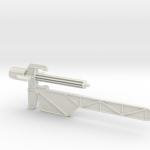 CAPTAIN ACTION SILVER STREAK IDEAL 4 PIECE SET - 2 Launcher Arms & 2 Rockets