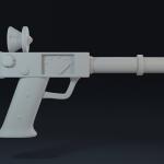 Captain Action - Laser Pistol - Various Sizes