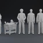Animal House - Set of 20 Figures - 1:24