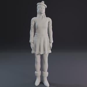 Lost in Space - Judy Robinson in Santa Outfit - 1:35 1:24 1:18