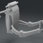 Captain Scarlett - Jet Pack - 1:6