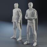 Batman and Robin - Standing - 2 Figure Set - 1:35 1:24