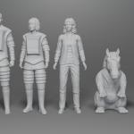 The Lost Saucer - 6 Piece Set - 1:24