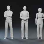 Space 1999 - 12 Figure Set - 1:35