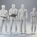 Sliders - TV Show - 4 Figure Set - 3D printed - 1:24