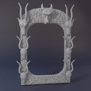 Lost In Space - The Magic Mirror - 3 Piece Set Judy Penny Mirror - 1:24